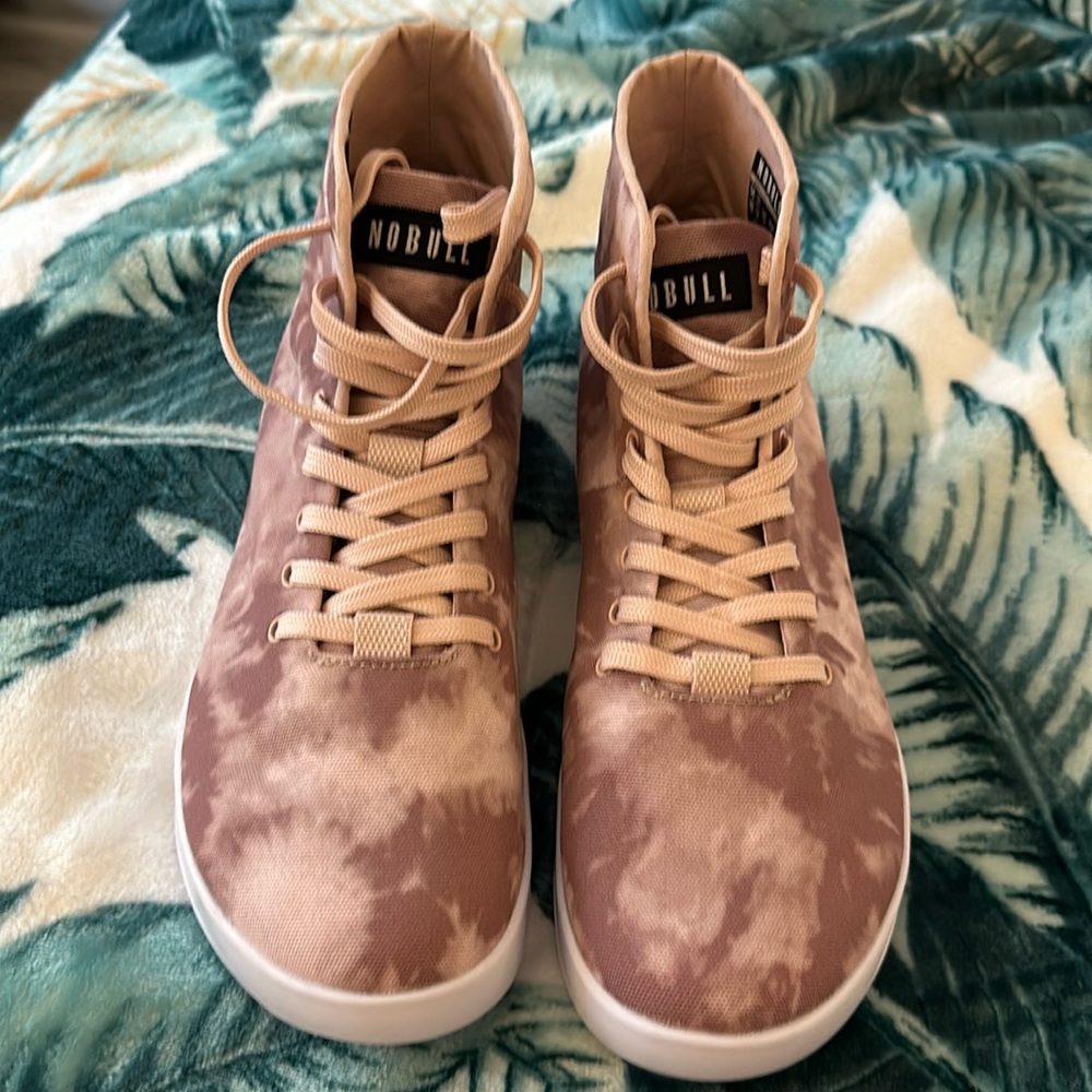 Womens’s NOBULL Hi-Top Pastel Tie-Dye Trainers